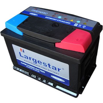 Dry Charged Battery Storage Car Battery Auto Battery Mf DIN75